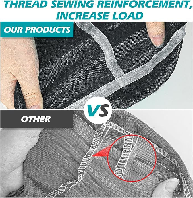 Laundry Bag,2 Pack Travel Laundry Bags for Dirty Clothes,Large Laundry Bags for Camping & Traveling,Dirty Clothes Travel Bag,24" x 36" (Black+ Gray)