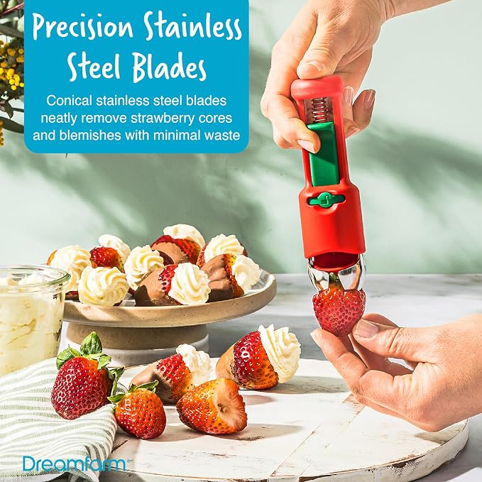 Dreamfarm Fruit Accessories Set - RedGreen, Set of 3