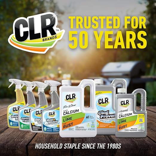 CLR Brands Outdoor Furniture Cleaner, 26 oz. Spray Bottle | Cleans Outdoor Surfaces, Removes Dirt and Grime from Fabric, Wood, Wicker, PVC, Plastic and More