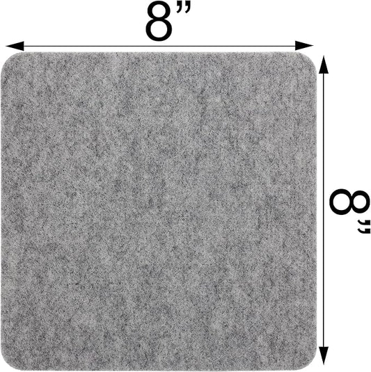 Wool Pressing Mat - Ironing Pad for Quilting & Sewing | Premium 100% New Zealand Felted Wool, by Sew Creative (8-1/2" x 8-1/2")
