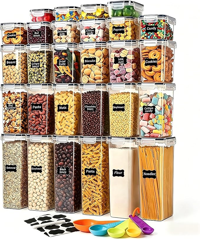 28 Pack Airtight Food Storage Containers