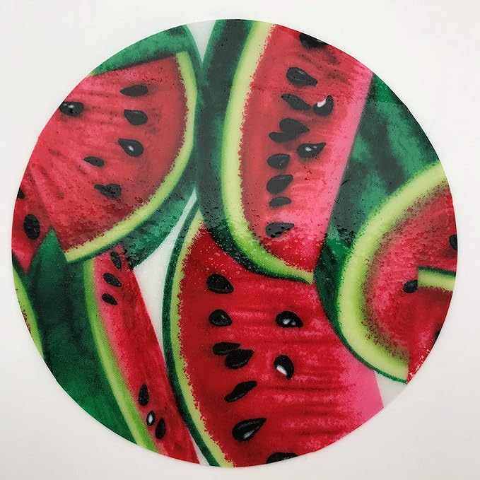 Andreas Silicone Jar Opener, Watermelon – 6.25" Non-Slip Lid Gripper & Garlic Peeler, Dishwasher Safe, Multi-Use, Durable Silicone & Fabric, Made in the USA, JO-242