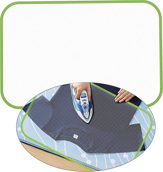 XANADU 4 PCS Pressing Cloth for Ironing – Heat-Resistant Ironing Cloth to Protect Clothes – Reusable Iron Pressing Cloth Protector for Sewing & Ironing