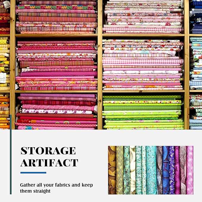 Teling 7.5 x 10.5 Inch Comic Book Boards Fabric Backing Board and U Shape Plastic Alligator Clips Poster Board for Folding Cloth and Storing Fabric Storage(150 Set)