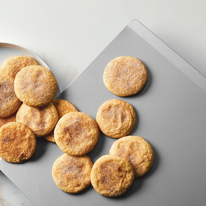 Farberware GOLDEN BAKE Nonstick Jumbo Cookie Sheet, Cookie Sheets for Baking Nonstick, 15.5-Inch x 20-Inch, Light Gray