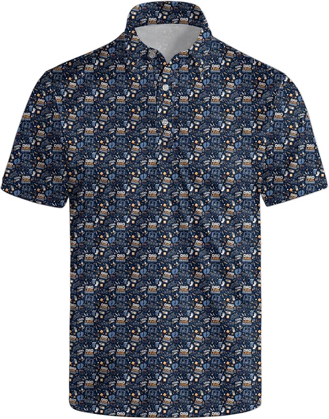 Polo Shirts for Men Moisture Wicking Mens Polo Shirts Patriotic Shirts for Men