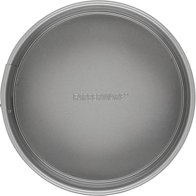Farberware Nonstick Bakeware 9-Inch Round Springform Pan,Gray,(Pack of 6)