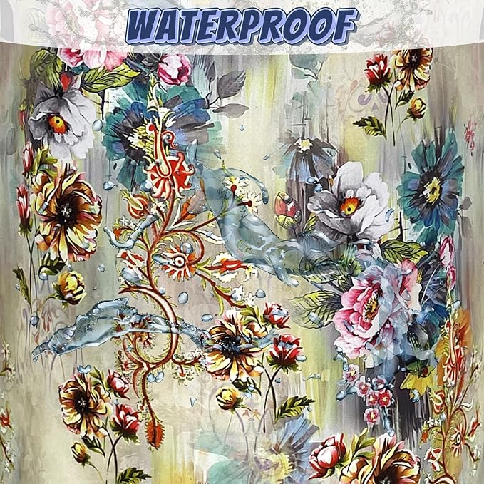 Beautiful Floral Laundry Basket Oxford Cloth Hamper 18.9"x16.5" | Colorful Flower Laundry Hamper With Handle Foldable Clothes Storage Funny Laundry Bag For Laundry Room/Bedroom/Bathrooms