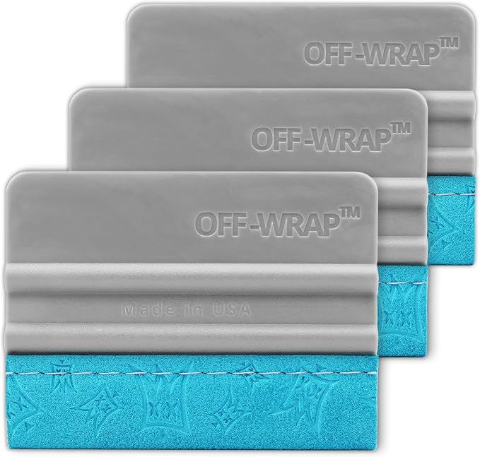 Off-Wrap™ Squeegees - Vinyl Wrap Tint PPF (Flex - 3 Pack)
