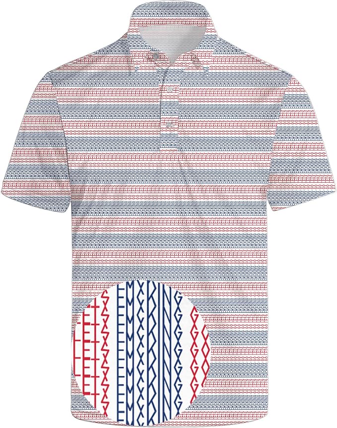 Polo Shirts for Men Moisture Wicking Mens Polo Shirts Patriotic Shirts for Men