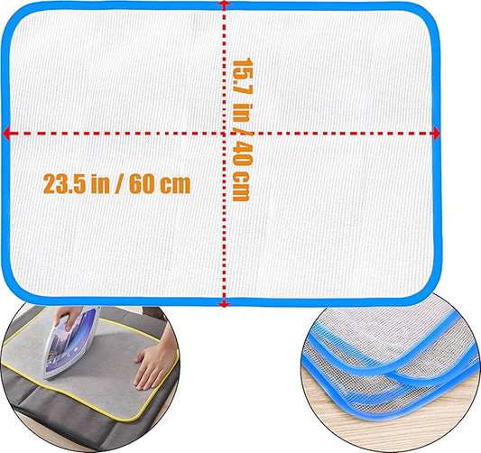 Pressing Cloth for Ironing and Sewing 4 pcs Ironing Cloth to Protect Clothes - Durable Iron Pressing Cloth Protector for Ironing (4)