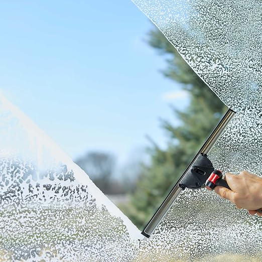 Rubbermaid Commercial Products 6-Piece Glass Window Cleaning Cleaning Starter Kit, Window Washing Kit, 14 Inch