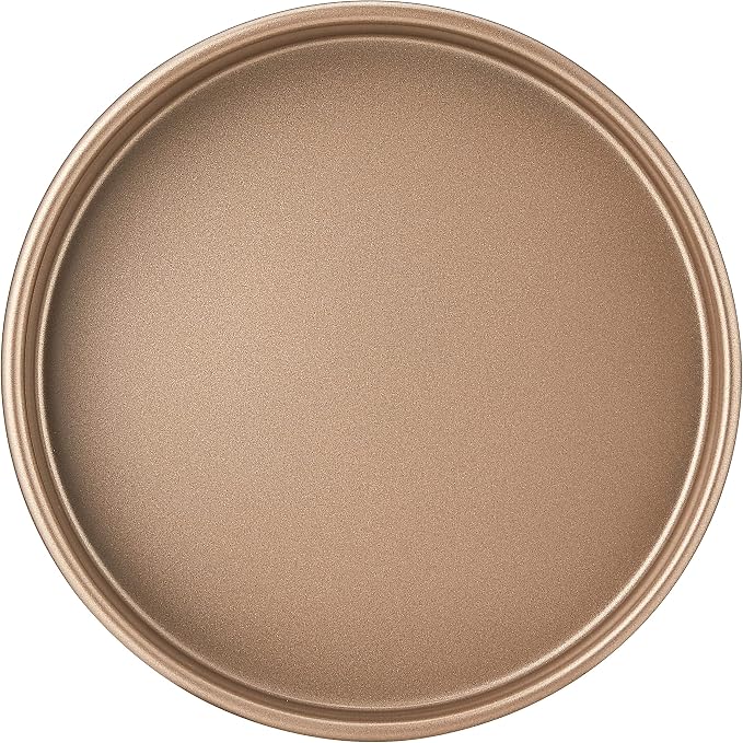 Cuisinart 9-Inch Chef's Classic Nonstick Bakeware Round Cake Pan, Champagne (Pack of 2)