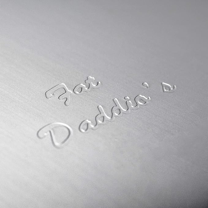 Fat Daddio's Anodized Aluminum Round Cake Pans, 2 Piece Set, 10 x 2 Inch